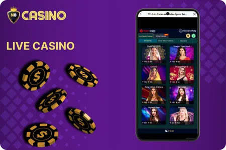 N8 Live Casino app download APK